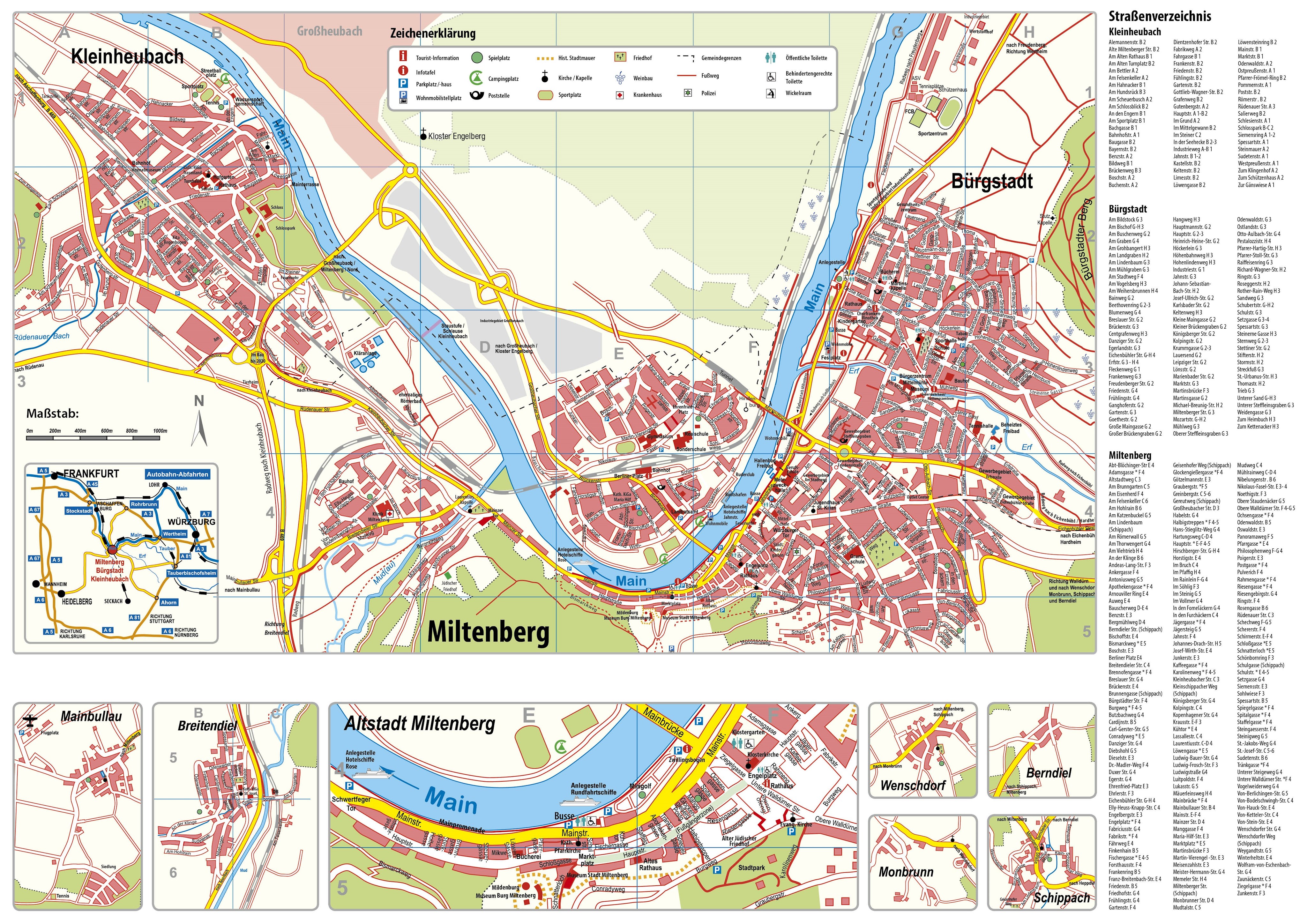 Stadtplan | Stadt Miltenberg