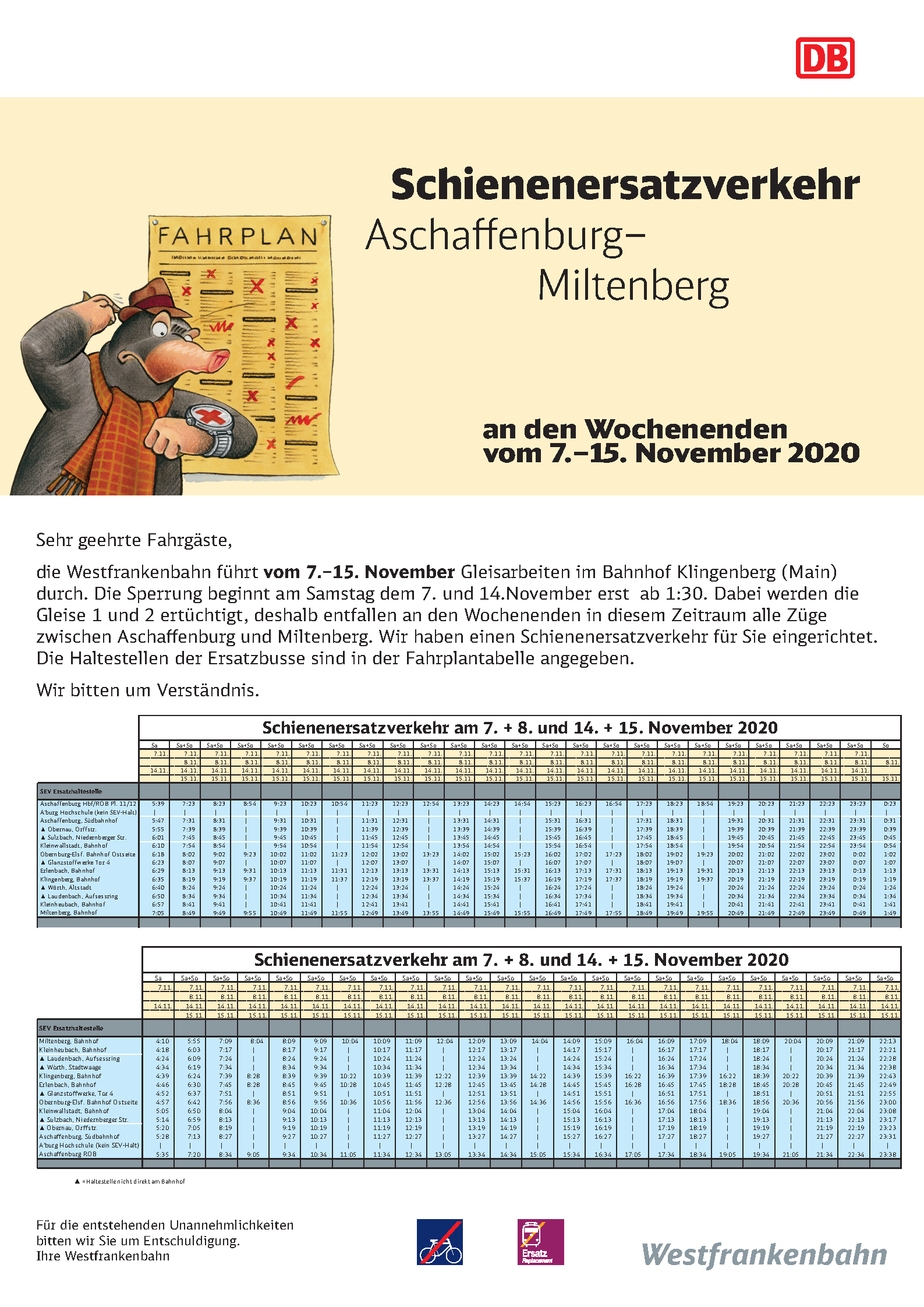 Schienenersatzverkehr